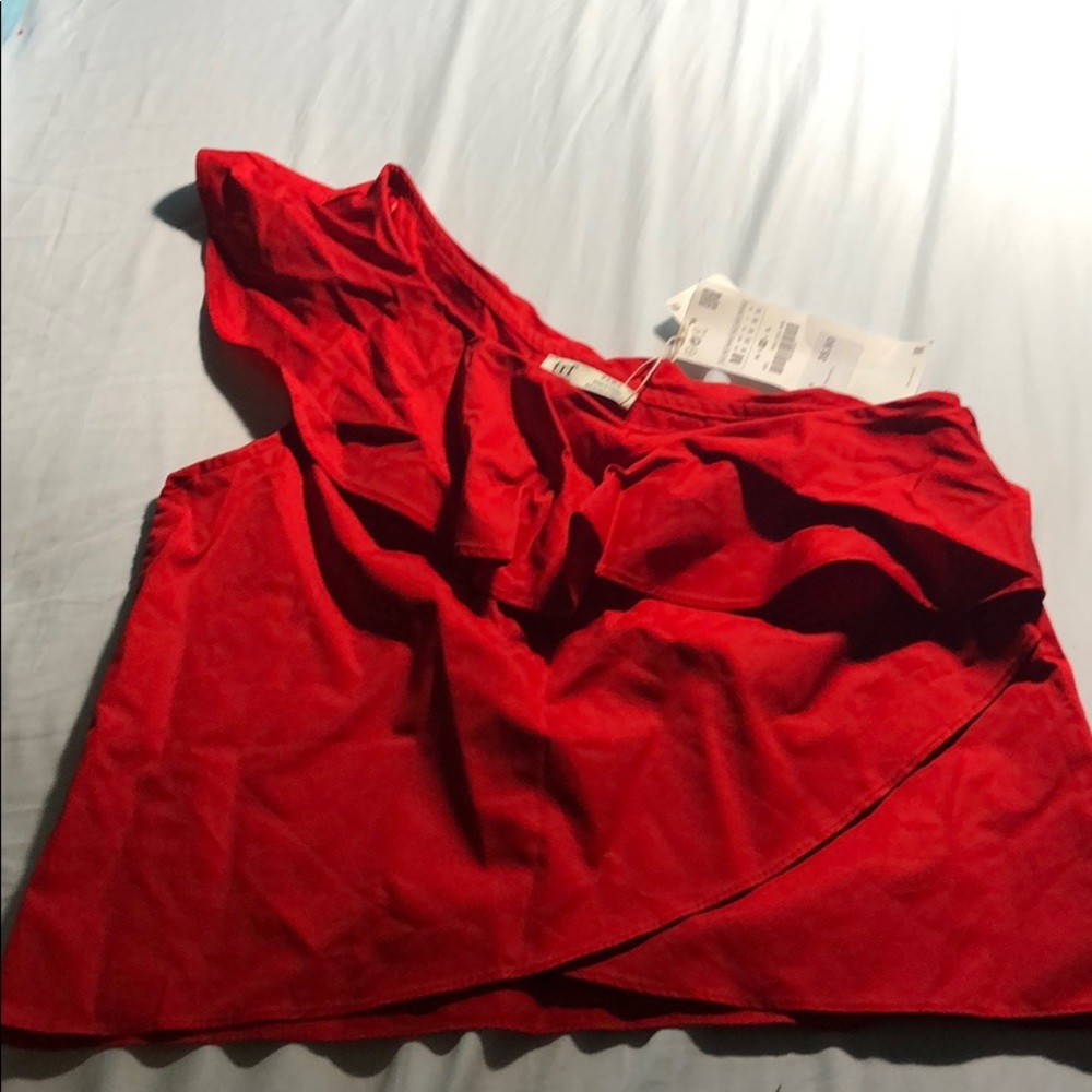 Zara Ruffle Blouse